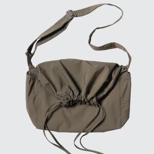 Olive Drawstring Bag